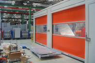 Durable High Speed Doors With Full Transparent 1.5mm PVC Window
