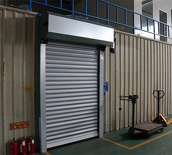 Durable Curtain Automatic Roller Door / Roll Up Garage Door With CE