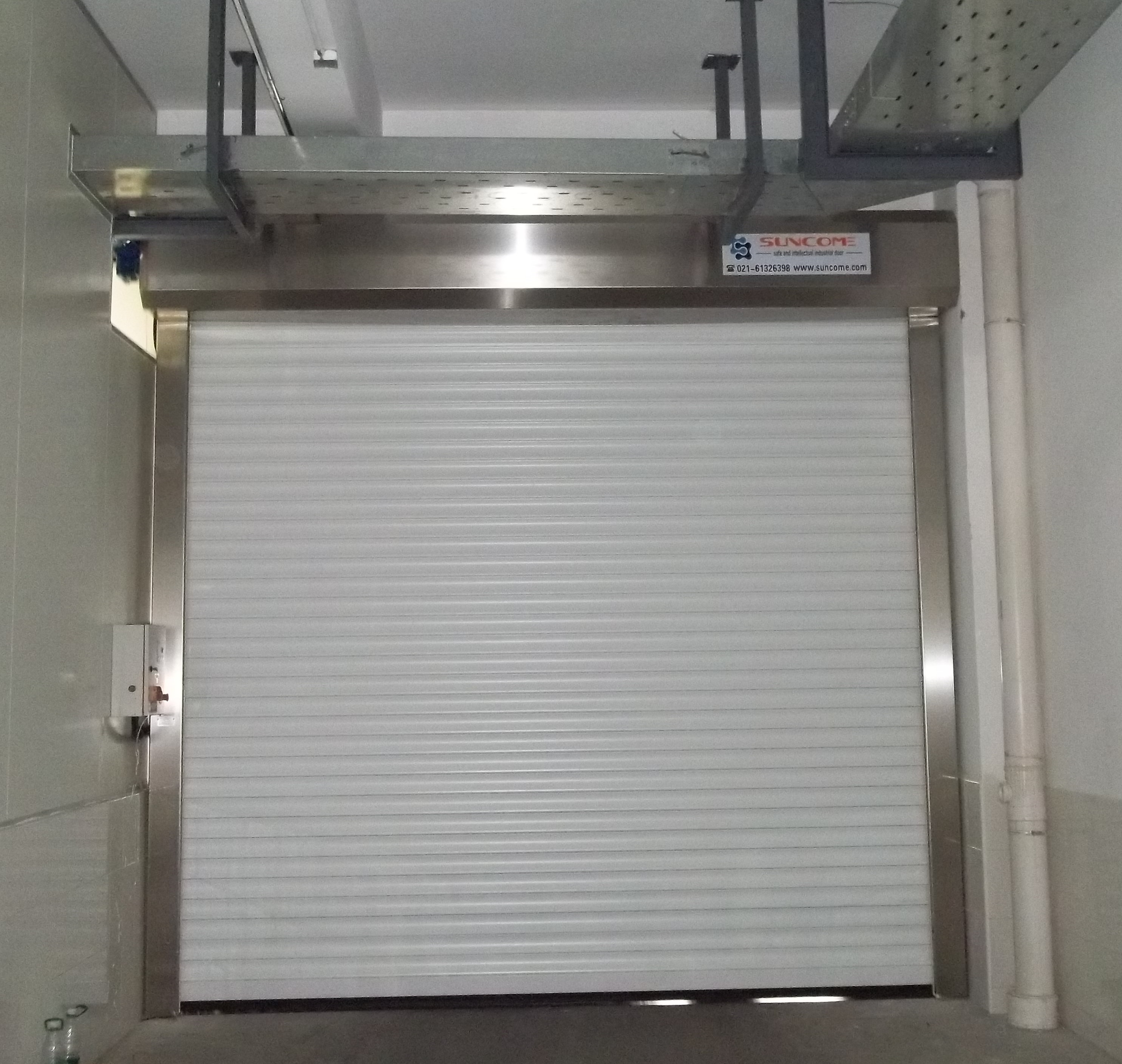 High Durability Safety Automatic Roller Door Strong Wind Resistant