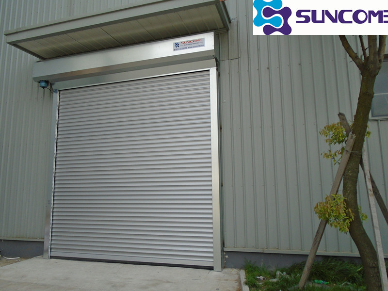 High Speed Warehouse Automatic Roller Door Shutter Doors With Wind