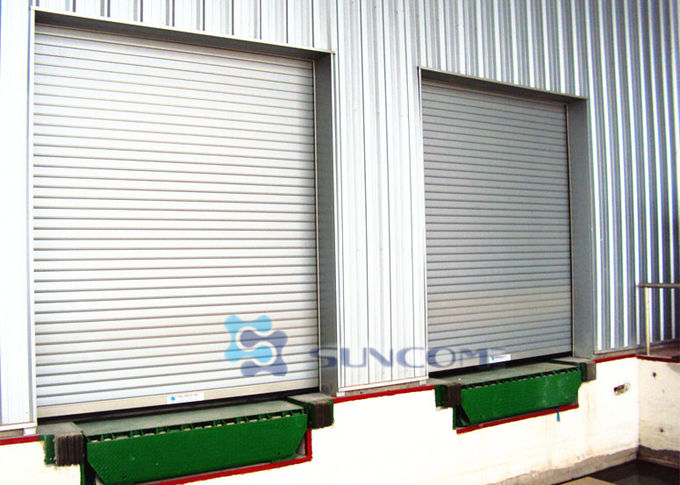 Steel Sandwich Workshop Security Doors Construction Roll Up