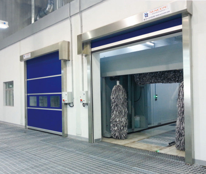 Industrial High Performance High Speed PVC Door Large Size for Indoor Use