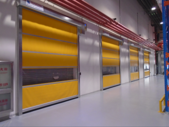 Electric High Speed Doors , High Performance Rolling Security Shutters