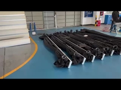 inflatable dock shelter making