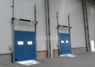 Galvanized Steel Frame High Speed Sectional Doors High frequency Motor