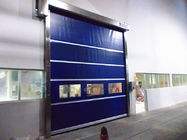 Cleaning Room High Speed Rolling Doors With English Man - Machine Interface