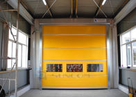 External Galvanized Steel Frame Folding Shutter Doors With Strong Wind - Bar