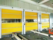 1.2mm Fabric Galvanized Steel Frame Roll Up Door Standard Plywood Package