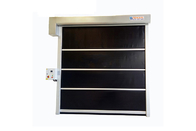 Self Trouble-Shooting Recognizing System Roll Up Door Black Curtain , Galvanized Steel