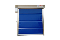 Warehouse Galvanized Frame High Speed Roll Up Door Used In Big Wind Area