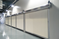 1.5mm PVC Window Galvanized Steel Frame Industrial High Speed Door For Workshop