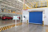 High Frequency Motor Fast Acting High Speed Roll Up Door For Warehouse