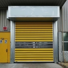 Wind Load Areas Industrial Security Door With Standard Galvanized Steel Door Frame