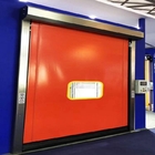 Industrial Shutter Dustproof Plastic Film High Speed Zipper Door
