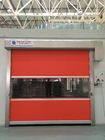 Automatic Industrial High Speed Shutter Door , 1.2mm PVC Curtain Thickness
