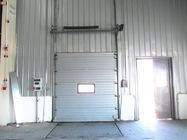 Outside Galvanized Steel Frame Industrial  Sectional Doors With High frequency Motor