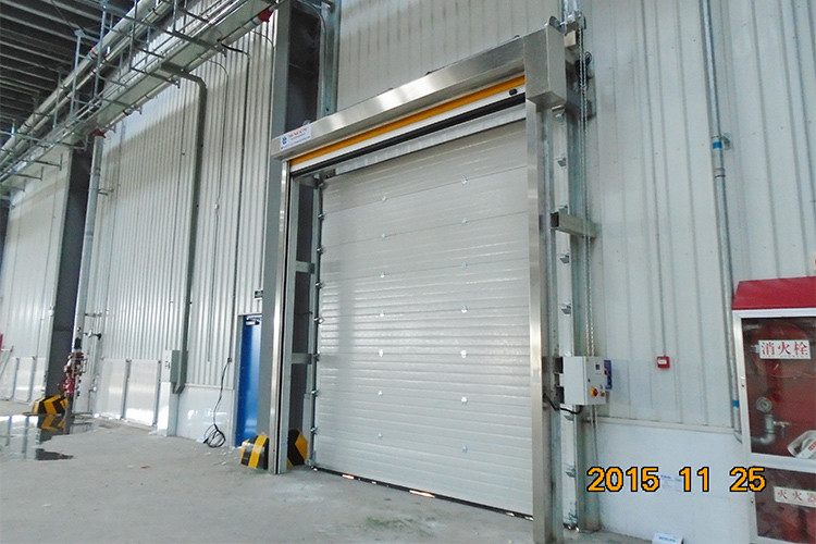 Grey , White 304 Stainless Steel Security Door For Production Line