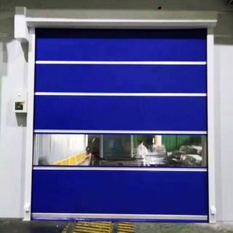 1.2mm PVC Curtain High Speed Shutter Door With Strong Wind - Bar