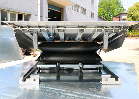 25000-45000 LBS  Air Bag Dock Leveler For Sectional Doors