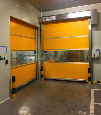 High Wind Resistant Industrial High Speed Door With Insulation
