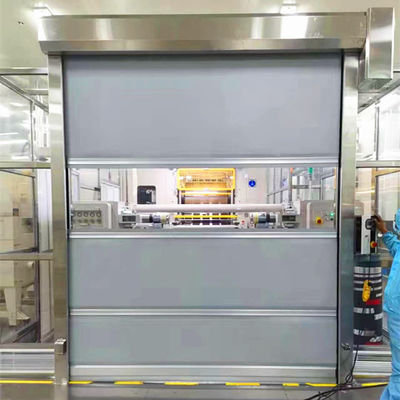 Industrial High Speed Doors  With Brush Seals and Rubber Seals