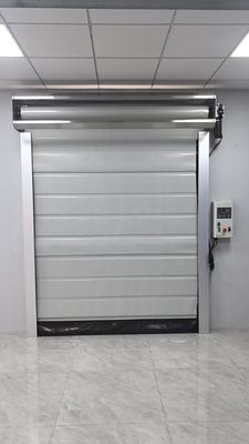 Servo system Self Repair High Speed Roll Up Freezer Doors For Cold Chain Area