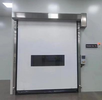 Self Repairing High Speed Zipper Door For Inside Application