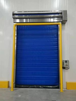 Industrial Frost Resistant High Speed Freezer Door With 304 SS Frame