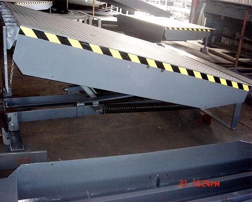 Non Electric Industrial Mechanical Dock Plate Leveler For Efficient Loading