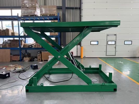 Electric Hydraulic Scissor Lift Table / Platforms Tailored Dimensions Load Capacity Customizable
