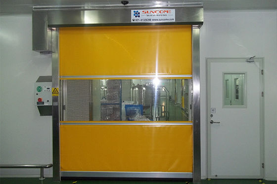 Anti-Wear Nylon Molded High Speed Doors Industrial Roller Shutter Doors