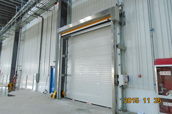 Intelligence High Performance Industrial Security Door High Speed Roll up Door