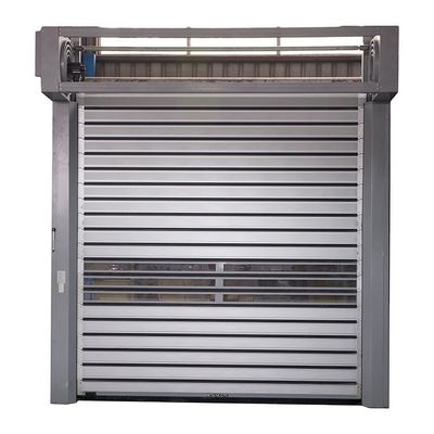 Industrial Aluminium Panel Security Door High Speed Rolling Door