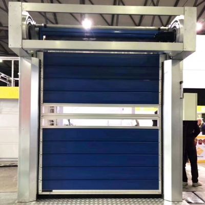 Exterior Security Warehouse Automatic Roller Door With Absolute Encoder