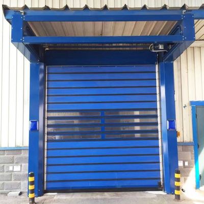 1.0mm Industrial Sliding Doors , Industrial Overhead Doors 100mm Width