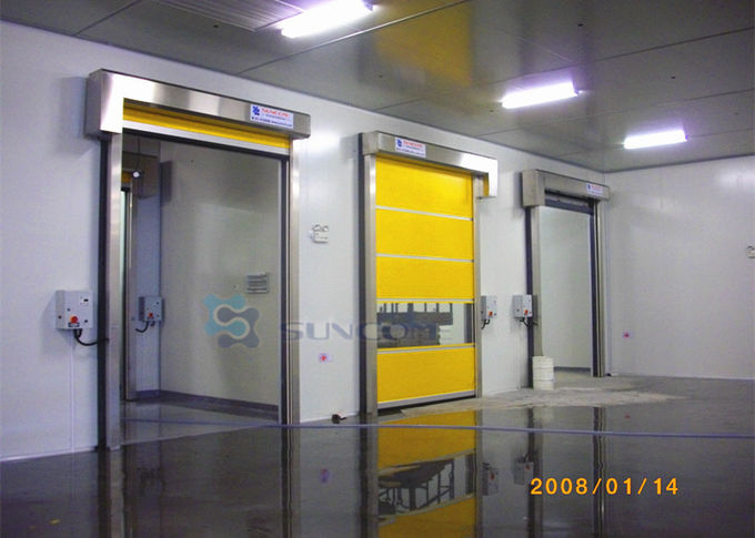 Durable External Industrial High Speed Door With Shoulder Protection