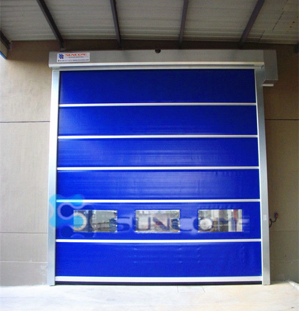 Warehouse Rolling Shutter Gate , High Speed Industrial Garage Doors