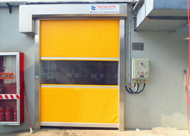 Self Trouble - Shooting Recognizing System High Speed Doors Galvanized Steel