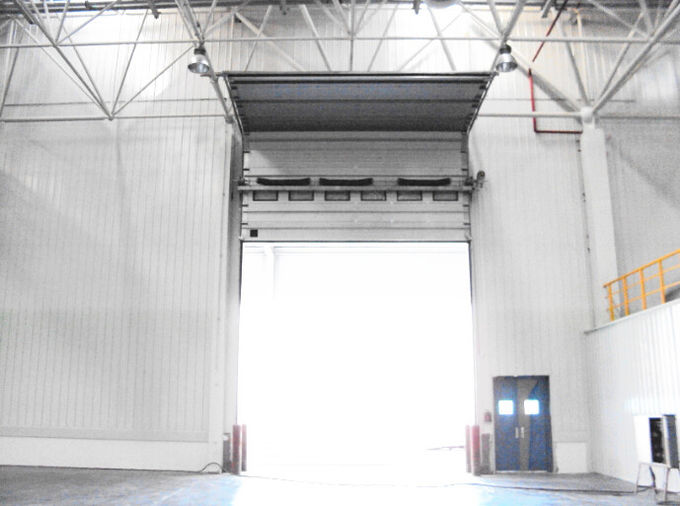 Roller Exterior Industrial Security Doors , High Speed Lift Door