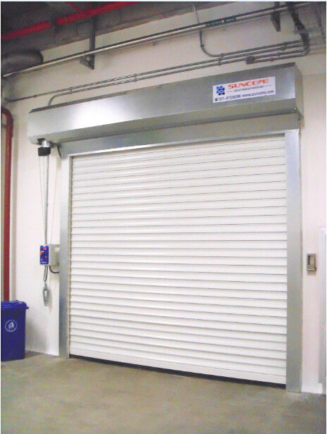 Grey , White 304 Stainless Steel Security Door For Production Line