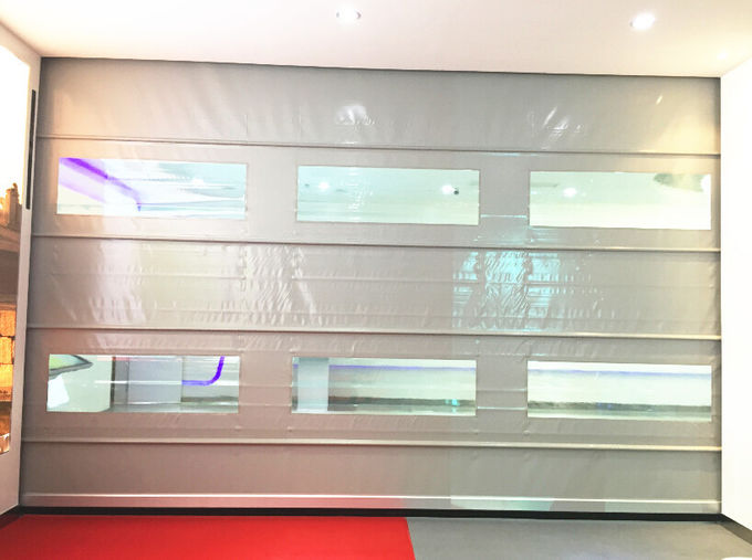 Full Transparent 1.5mm PVC Window High Speed Doors Automatic Flexible