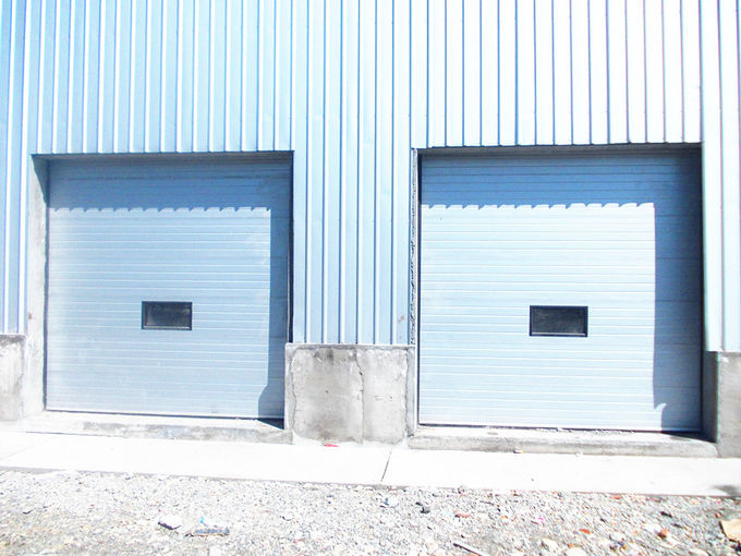 Long Run External Industrial Sectional Doors For Automatic Parking System